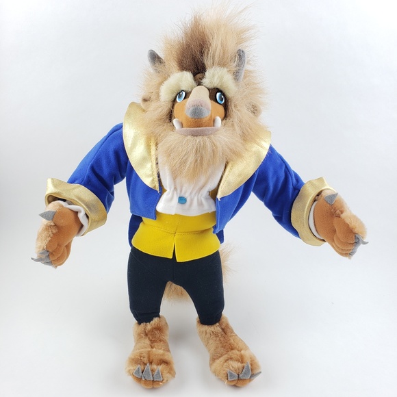 Mattel Toys Disney Mattel Vintage 992 Beauty And The Beast Plush 14